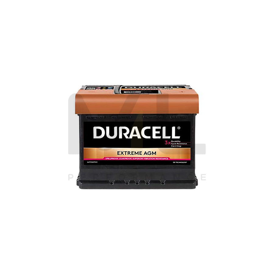 Duracell 027 / DE60 AGM Extreme Car Battery | ML Performance EU Car Parts