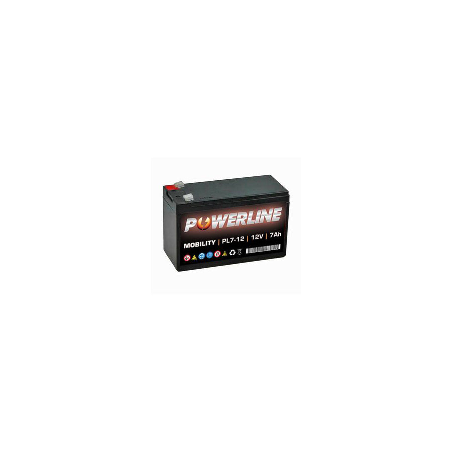 PL7-12 Powerline Mobility Battery 12V 7Ah | ML Performance EU Car Parts