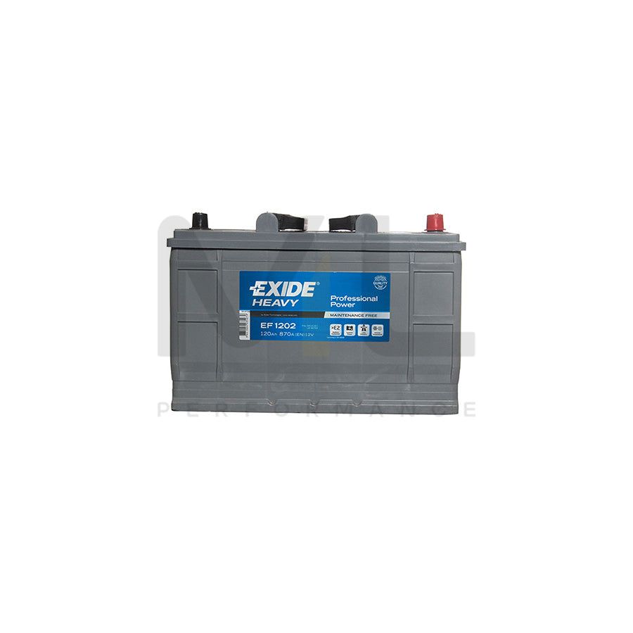 Exide Commercial Battery 627 870A - 2 Year Guarantee | ML Performance EU Car Parts