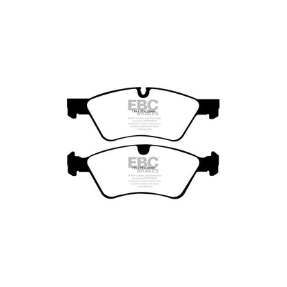 EBC PD02KF336 Mercedes-Benz W/T211 Redstuff Front Brake Pad & Plain Disc Kit - ATE Caliper 2 | ML Performance EU Car Parts