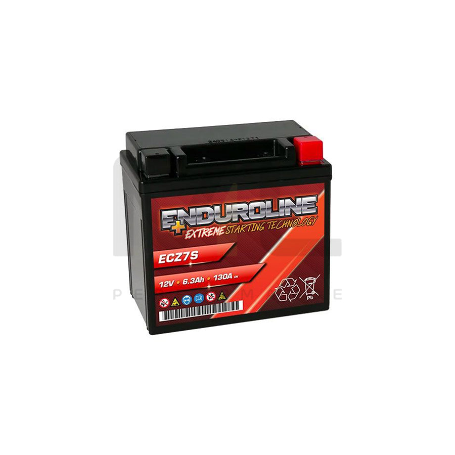 Enduroline ECZ7S AGM Motorcycle Battery 6.3Ah | Car Batteries UK | ML Performance Car Parts