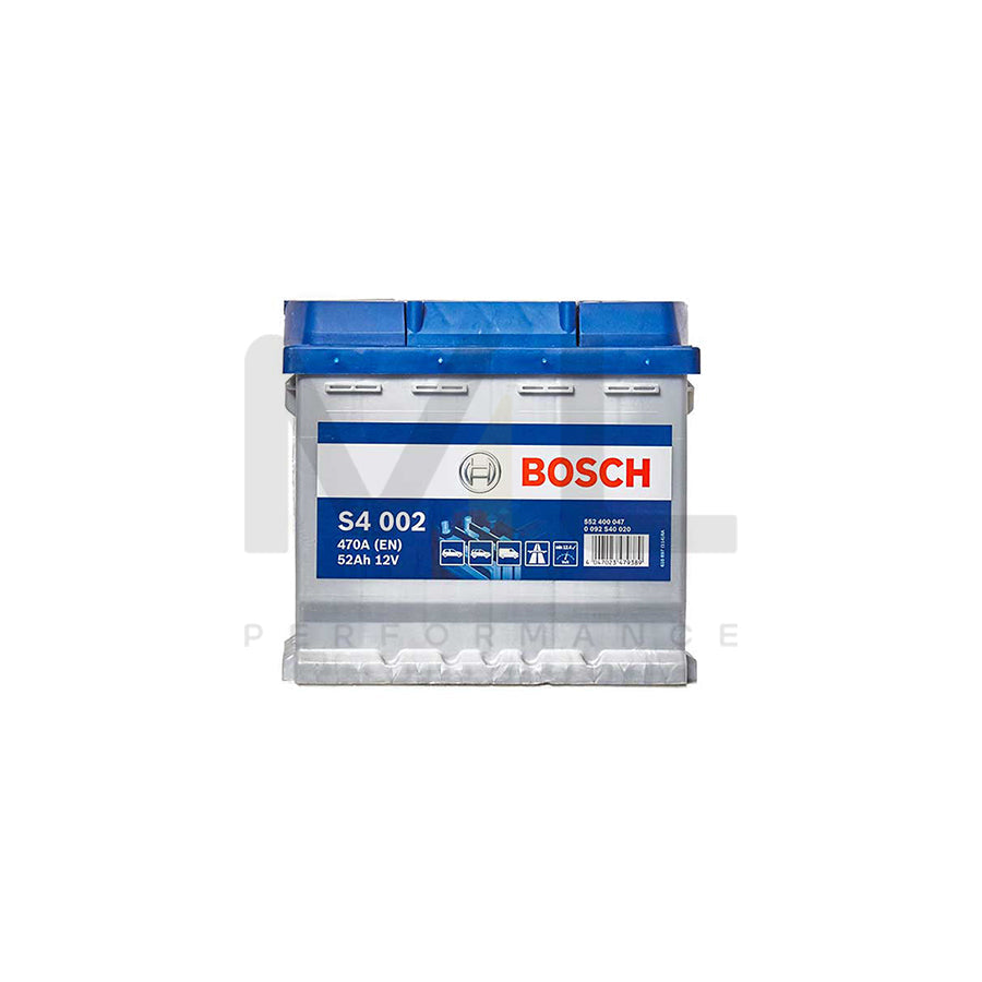 Bosch S4 Car Battery 012 4 Year Guarantee | ML Performance EU Car Parts