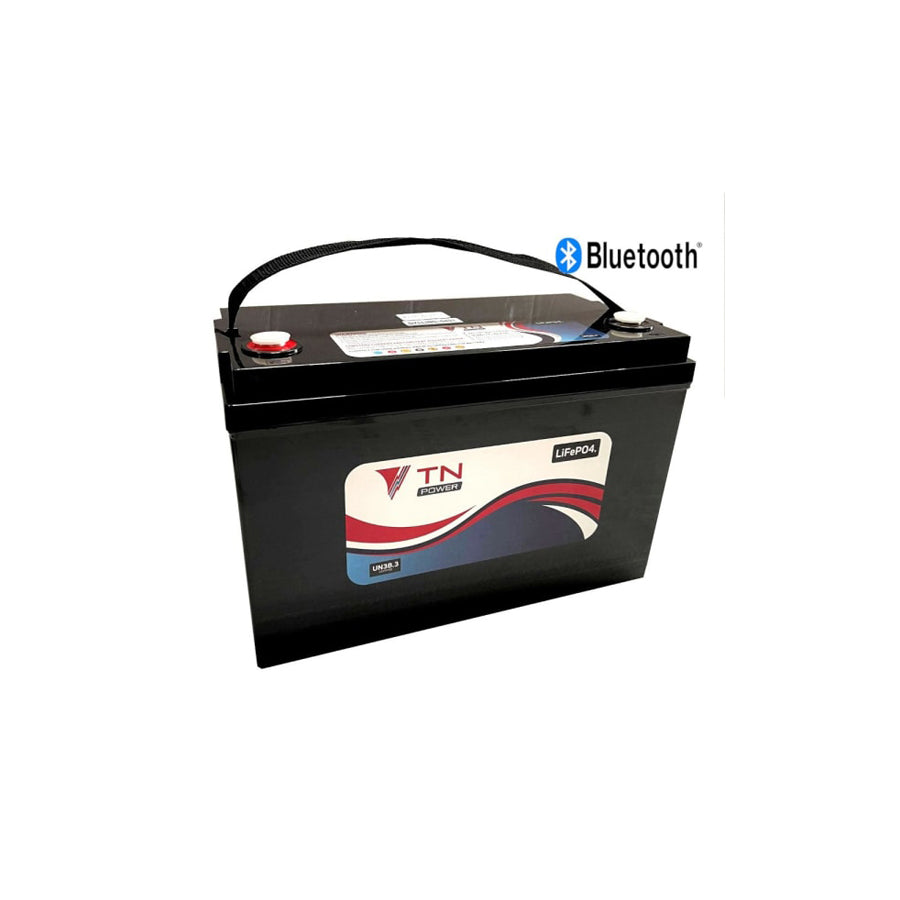 TN Power Lithium 12V 100Ah Leisure Battery with Bluetooth & Heater LiFePO4 - TN100 Heated | ML Performance EU Car Parts