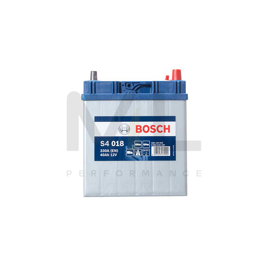Bosch S4 Car Battery 054 4 Year Guarantee | ML Performance EU Car Parts