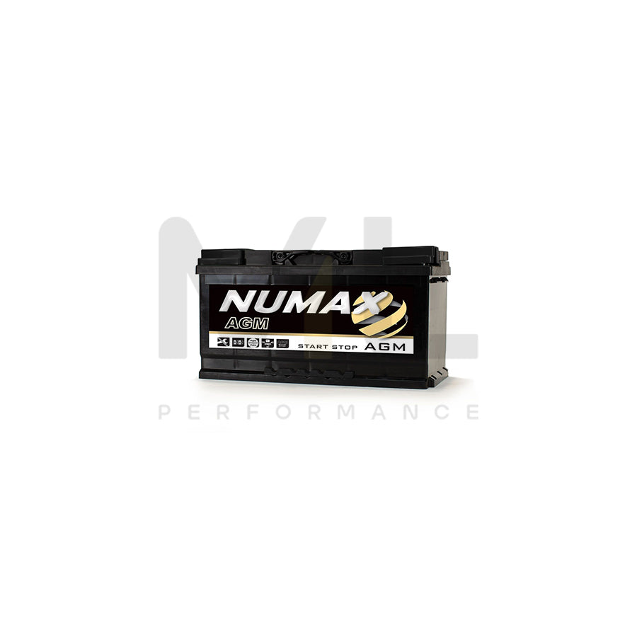 096 AGM Numax Car Battery 12V 70Ah | Car Batteries UK | ML Performance Car Parts