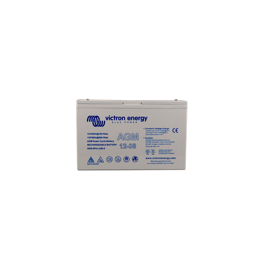 Victron Energy AGM Deep Cycle Battery 12V 38Ah - BAT412350084 | ML Performance EU Car Parts