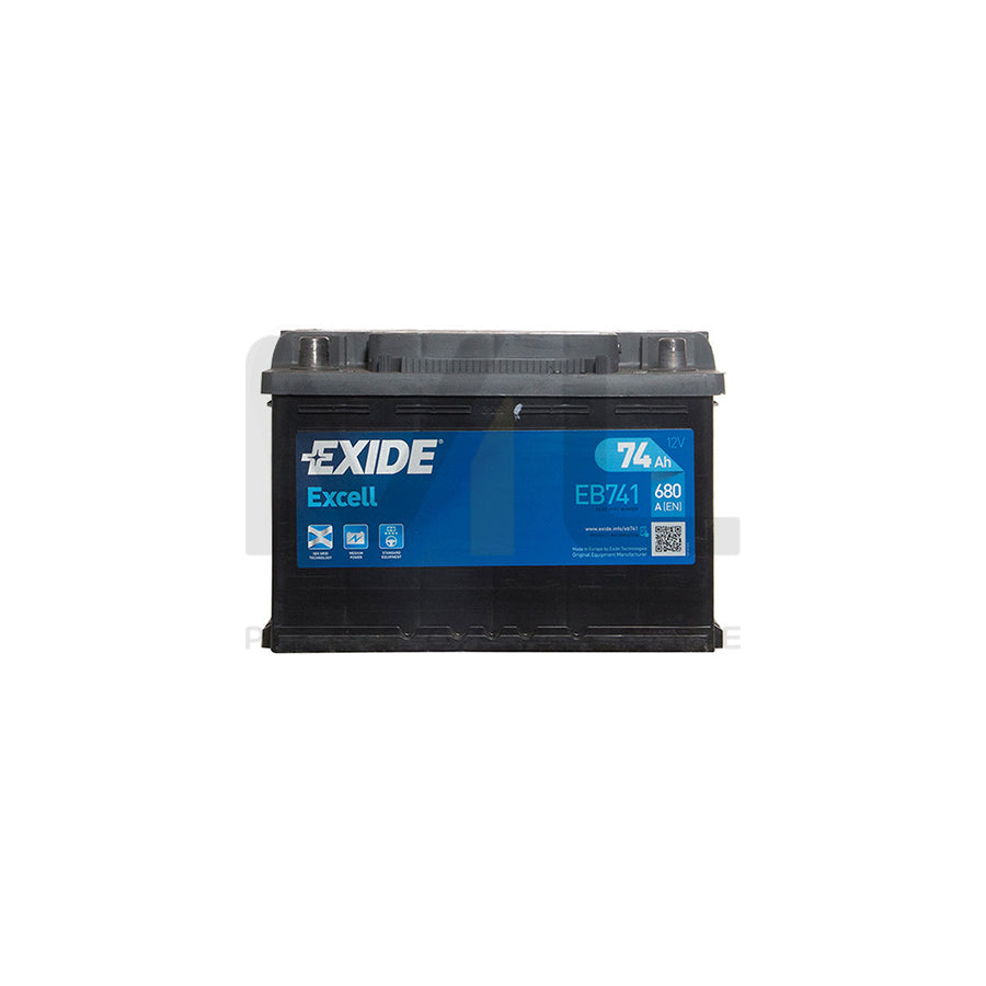 Exide Excel 082 Car Battery - 3 Year Guarantee | ML Performance EU Car Parts