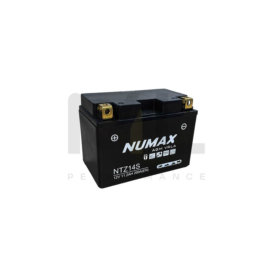 NTZ14S Numax Motorbike Battery | Car Batteries UK | ML Performance Car Parts
