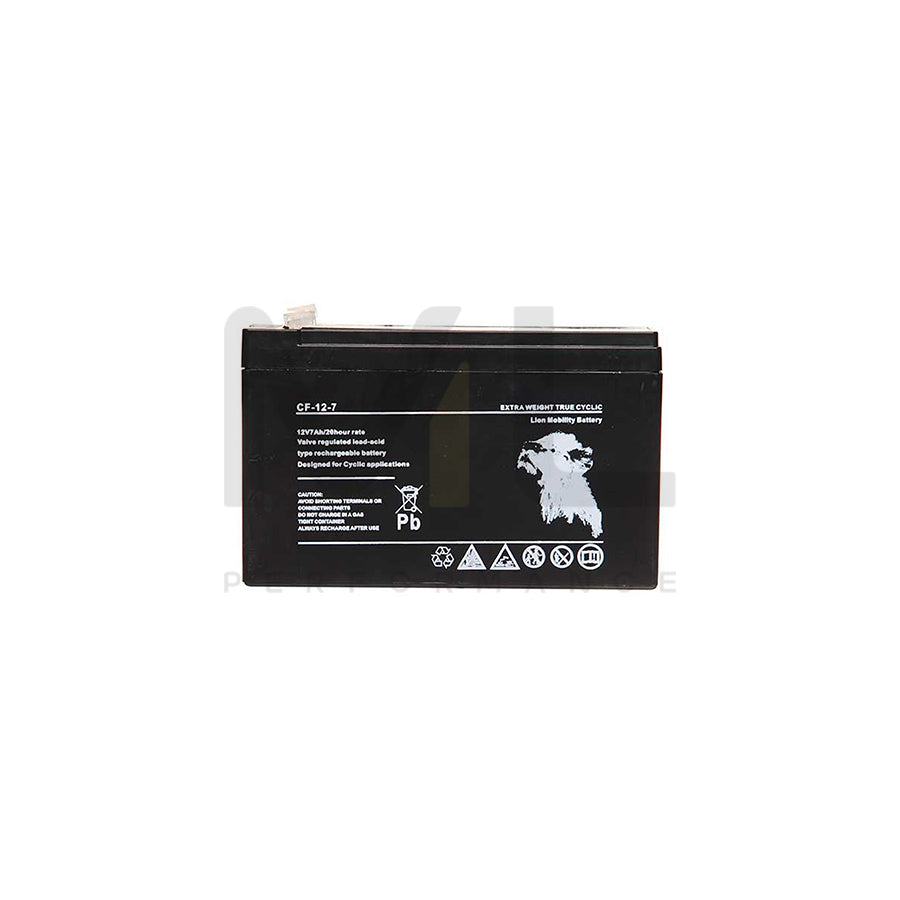 Lion VRLA 12V 7Ah Sealed Battery (Spade) | ML Performance EU Car Parts