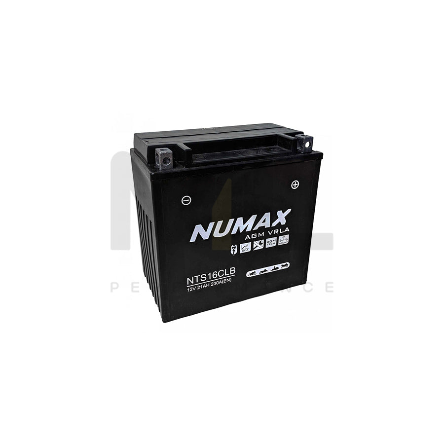 YB16CL-B (MB12V16CLB) Sealed Numax Motorbike Battery NTS16CLB | Car Batteries UK | ML Performance Car Parts
