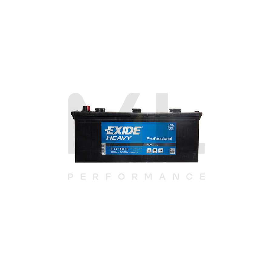 Exide Commercial Battery 629 - 2 Year Guarantee | ML Performance EU Car Parts