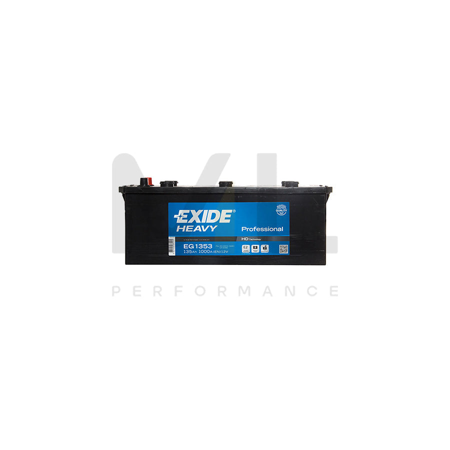 Exide Commercial Battery 622 - 2 Year Guarantee | ML Performance EU Car Parts