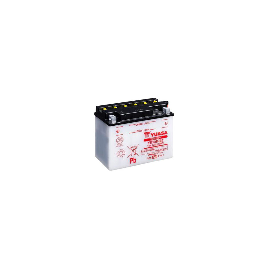 Yuasa YB12B-B2 Motorcycle Battery | ML Performance EU Car Parts