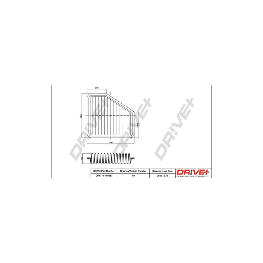 Dr!ve+ DP1110.10.0561 Air Filter | ML Performance EU Car Parts