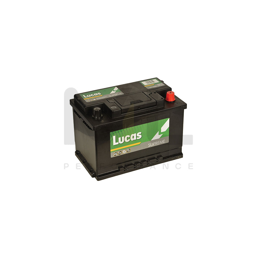 LS096 Lucas Supreme Car Battery 12V 78Ah | Car Batteries UK | ML Performance Car Parts