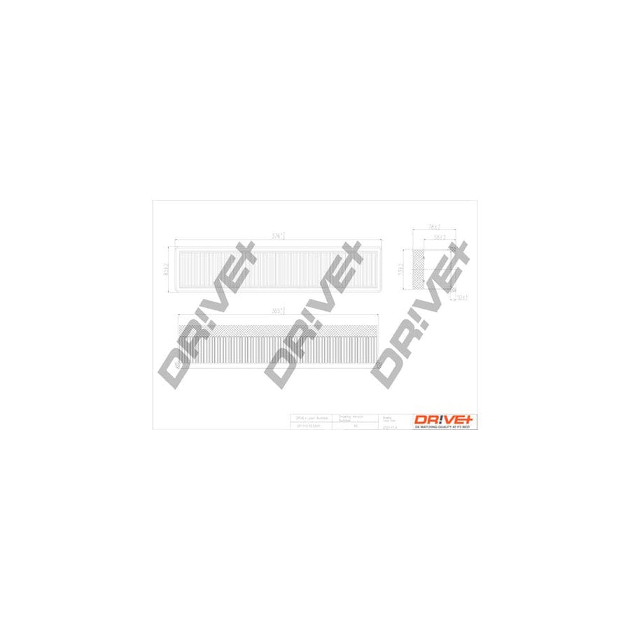 Dr!ve+ DP1110.10.0541 Air Filter | ML Performance EU Car Parts