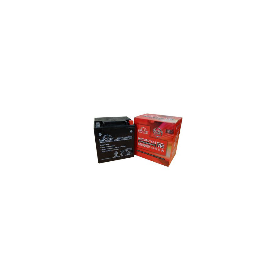 EB30-3 Leoch Powerstart AGM Motorcycle Battery | ML Performance EU Car Parts