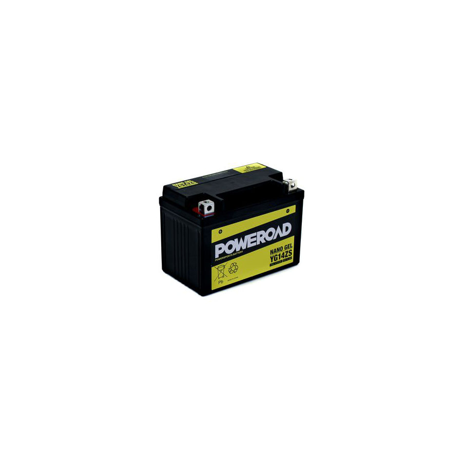 YG14ZS GEL Poweroad Motorcycle Battery | ML Performance EU Car Parts