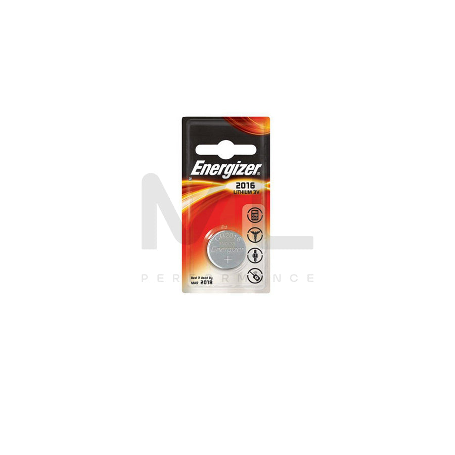 ENERGIZER CR 2016 626983 Button cell battery 3V, 100mAh, Piece | ML Performance Car Parts