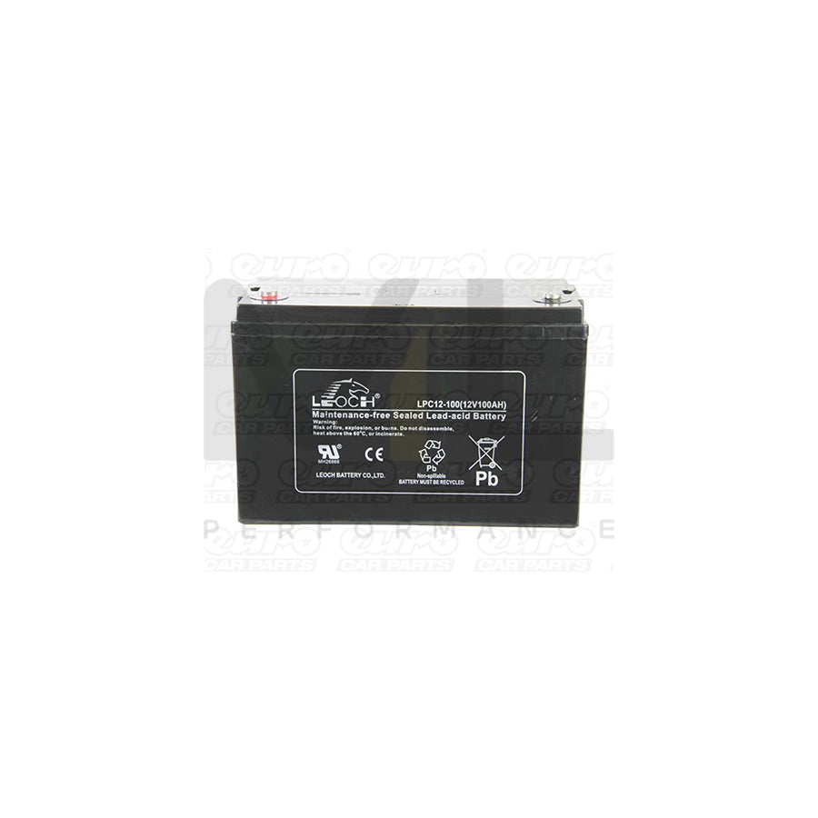 Leoch VRLA Sealed Battery - 12V 100Ah | ML Performance EU Car Parts