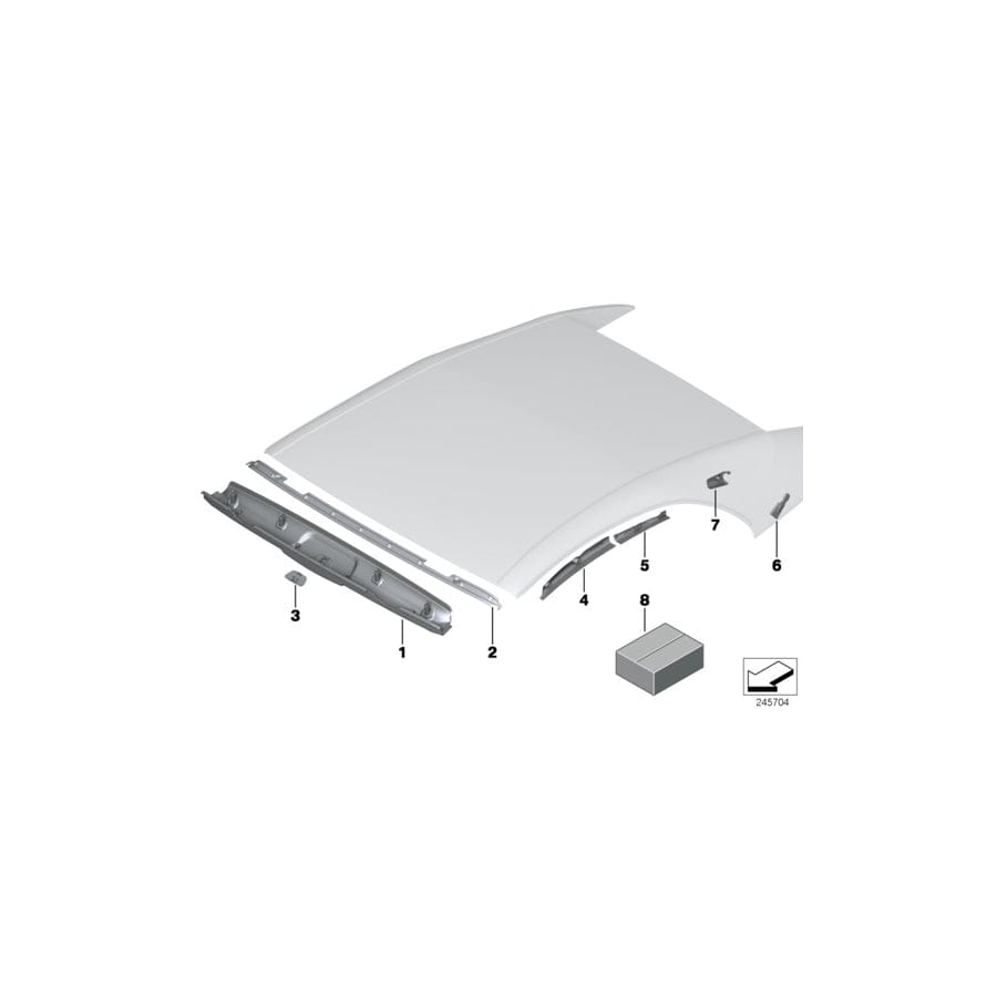 Genuine BMW 54347310390 F12 Terminal Strip (Inc. 650iX 4.4, 650iX 4.0 & 650iX) | ML Performance EU Car Parts