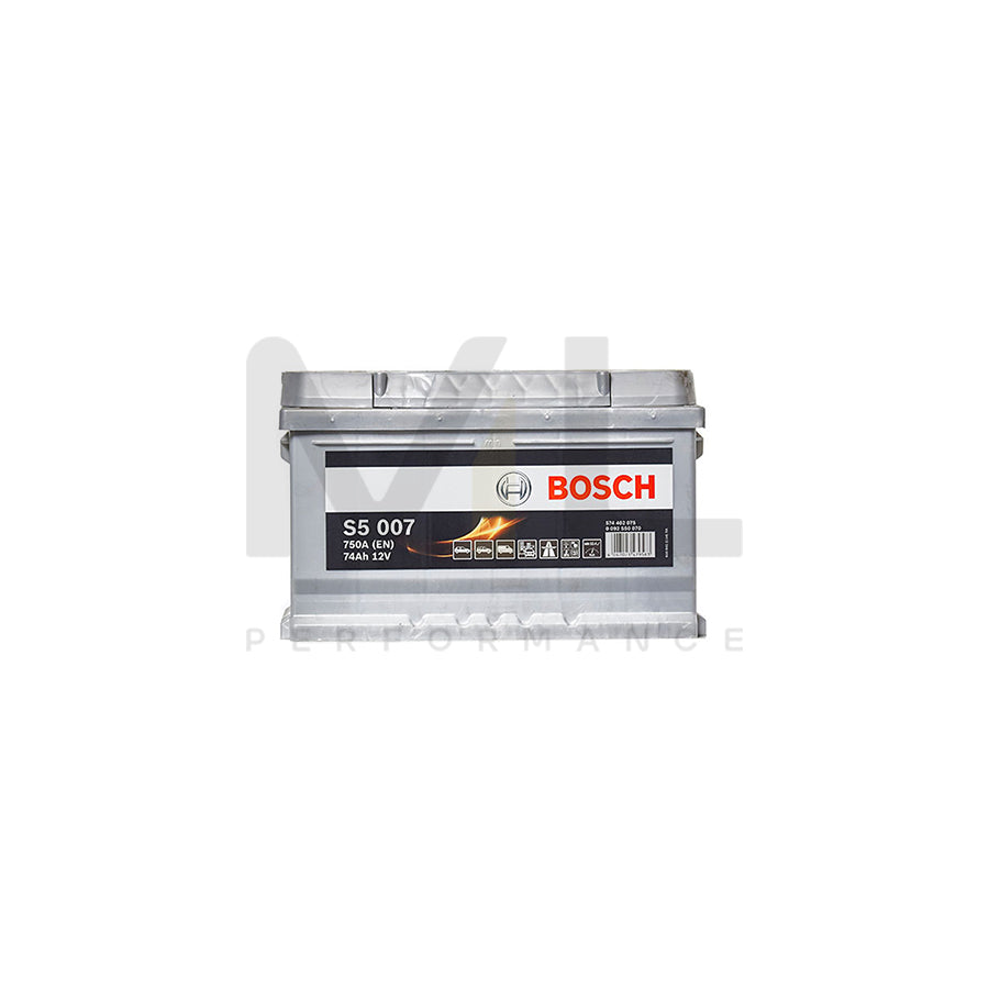 Bosch S5 Car Battery 100 (74Ah) 5 Year Guarantee | ML Performance EU Car Parts