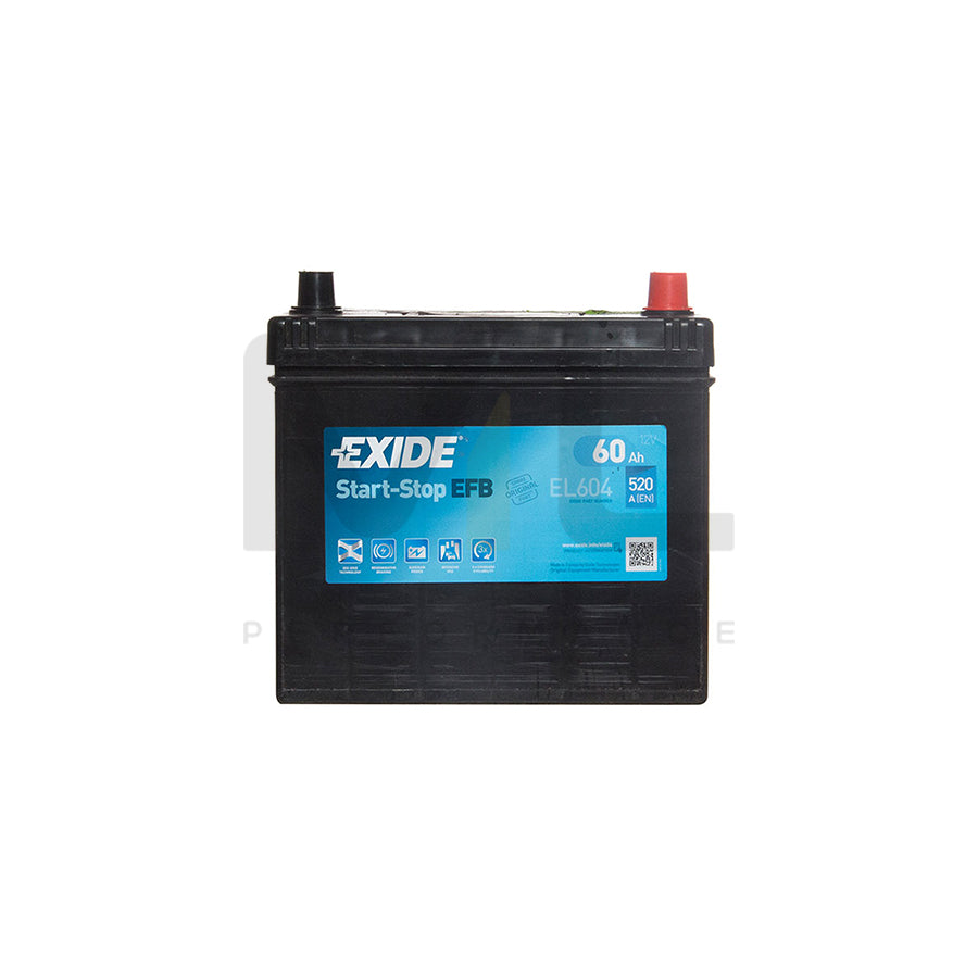 Exide EFB 005 Car Battery (EL604) - 3 year Guarantee | ML Performance EU Car Parts