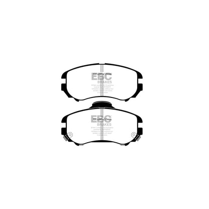 EBC PD03KF586 Hyundai Kia Yellowstuff Front Brake Pad & Plain Disc Kit - Sumitomo/Akebono Caliper 2 | ML Performance EU Car Parts