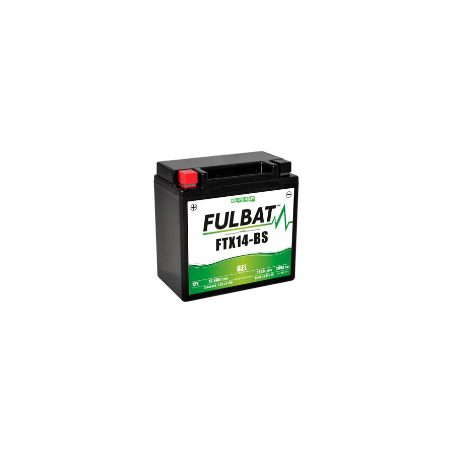 FTX14-BS GEL Fulbat Motorcycle Battery | ML Performance EU Car Parts
