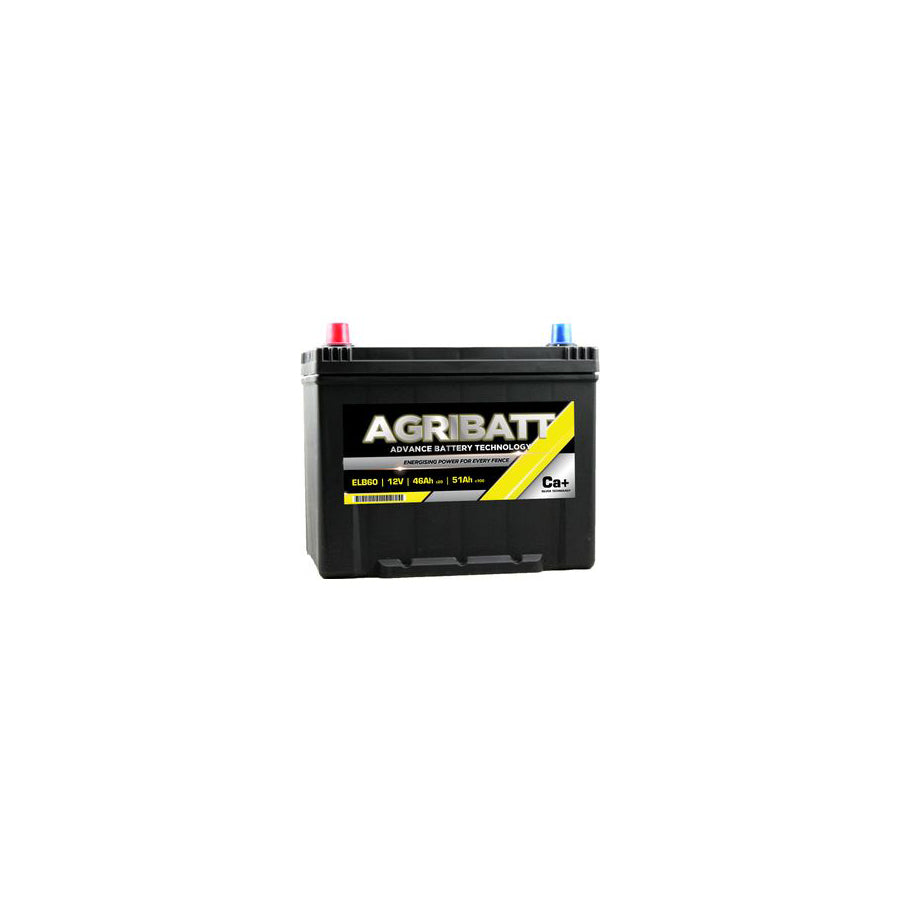 AgriBatt ELB60 Heavy Duty Electric Fence Battery 12V 51Ah c100 | ML Performance EU Car Parts