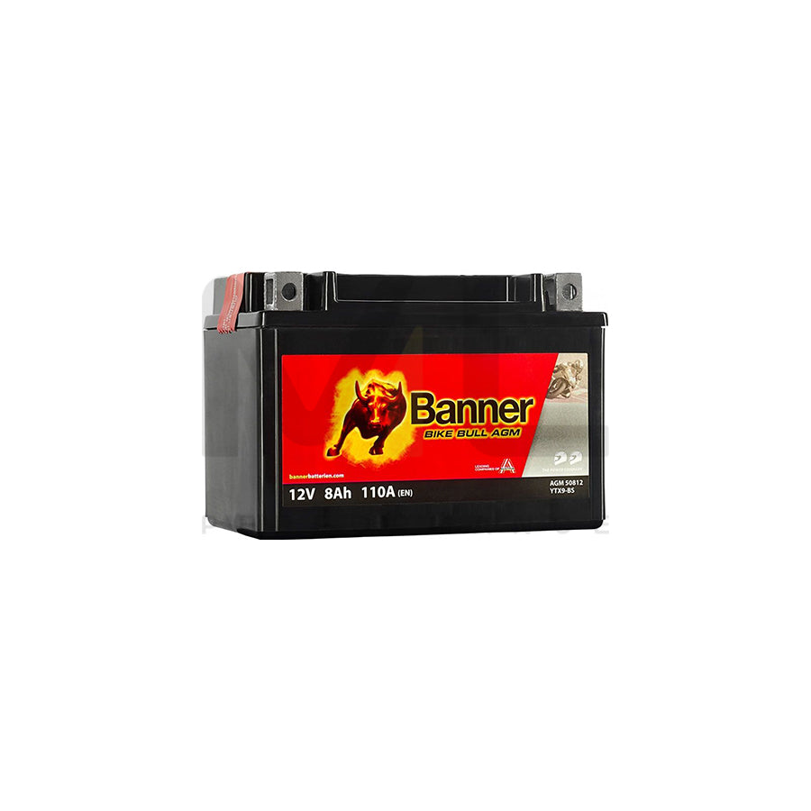 50812 Banner Bike Bull AGM Battery | Car Batteries UK | ML Performance Car Parts