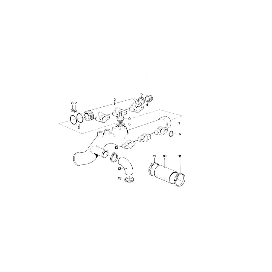 Genuine BMW 11531304331 E26 Hose (Inc. M1) | ML Performance EU Car Parts