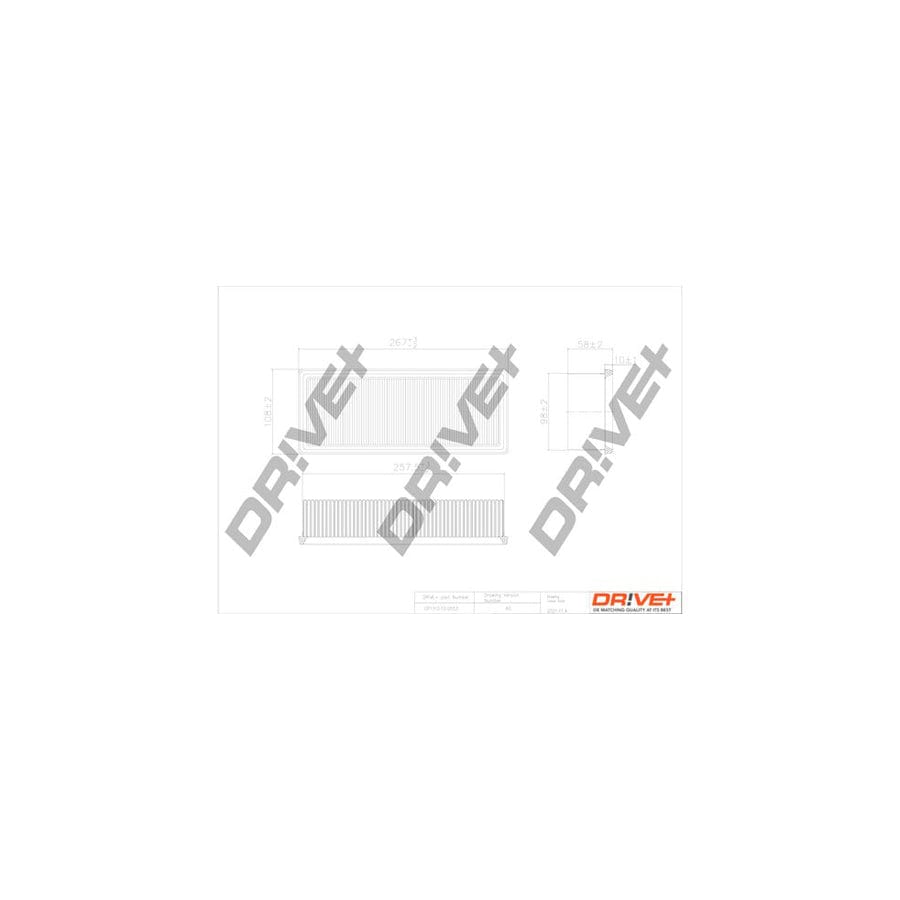 Dr!ve+ DP1110.10.0553 Air Filter | ML Performance EU Car Parts