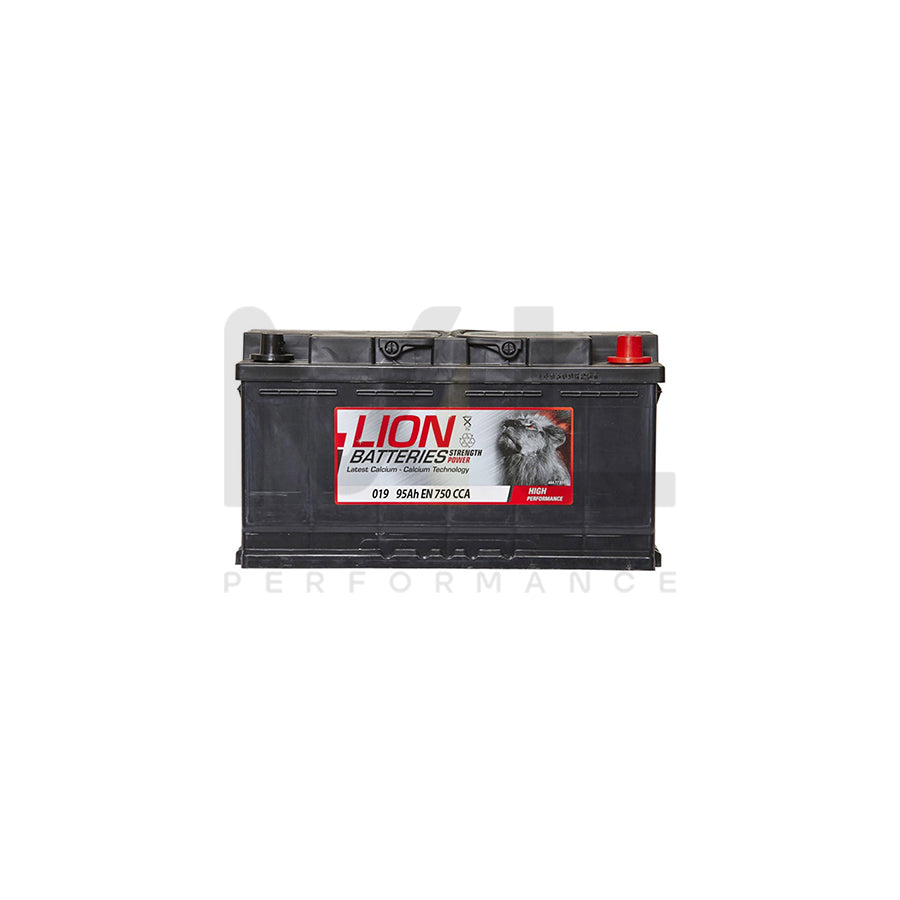 Lion 019 Car Battery - 3 Year Guarantee | ML Performance EU Car Parts