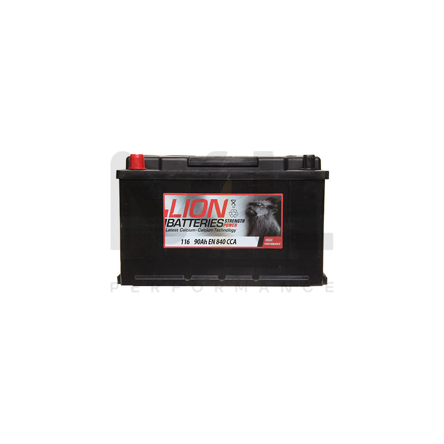 Lion 116 Car Battery - 3 Year Guarantee (American Style) | ML Performance EU Car Parts