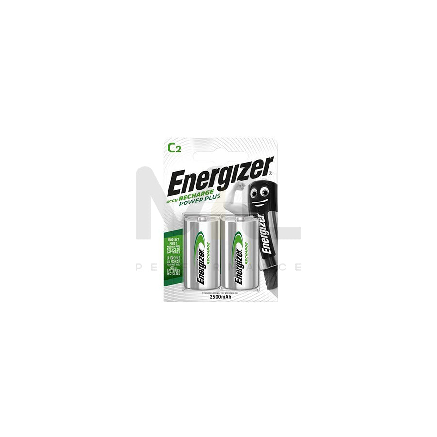 ENERGIZER C (HR14), Power Plus E300321800 Battery 1.2V, 2500mAh, standard, 2 | ML Performance Car Parts