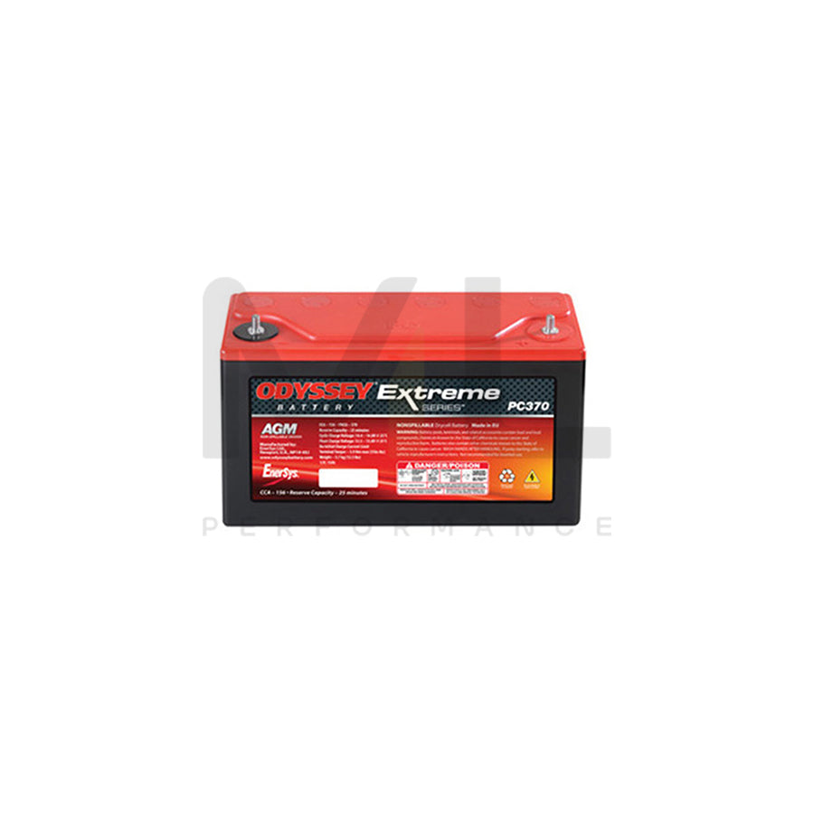 Odyssey AGM Extreme Battery PC370 (M6 Stud Fitting) | ML Performance EU Car Parts