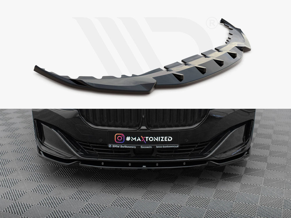 Maxton Design Front Splitter V.1 BMW 7 G11 / G12 Facelift | ML Performance Car Parts