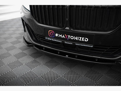Maxton Design Front Splitter V.1 BMW 7 G11 / G12 Facelift | ML Performance Car Parts