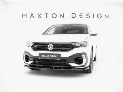 Maxton Design Front Splitter Volkswagen T-Roc R MK1