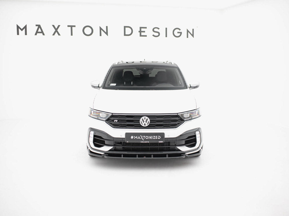 Maxton Design Front Splitter Volkswagen T-Roc R MK1