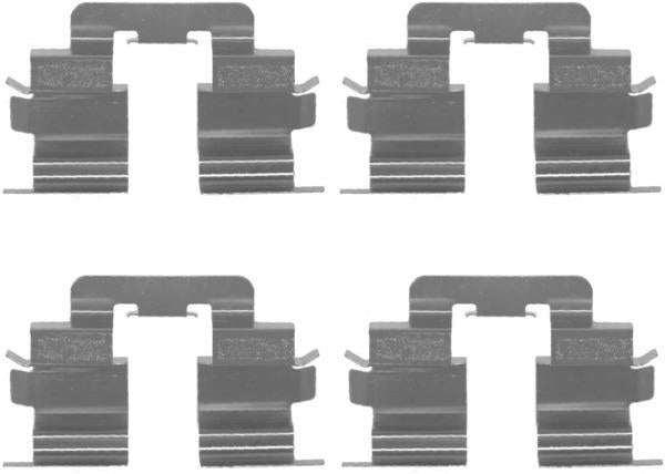 TEXTAR 82058600 Brake Pad Fitting Kit