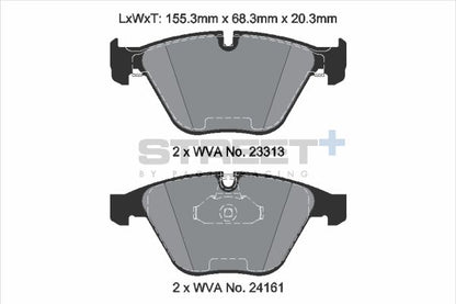 PAGID Racing T8169SP2001 STREET+ Brake Pads