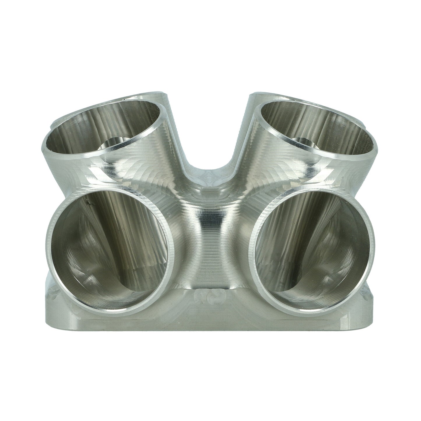 Turbozentrum 220281 4-Cyl. CNC stainless steel turbo manifold collector T3 Twinscroll with 2x Wastegate ports