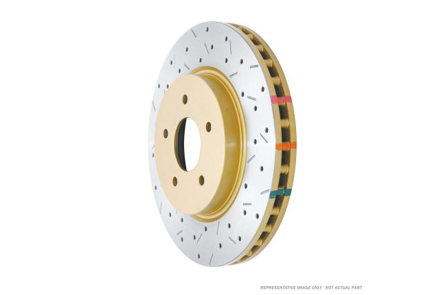 DBA-4546XS  4000 Series XS Gold Brake Rotor; Rear | ML Performance Car Parts