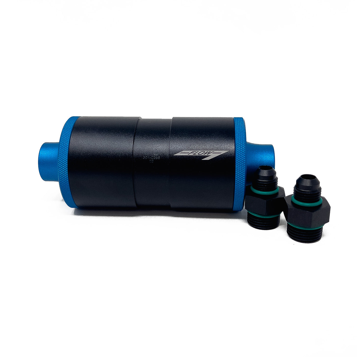 Precision Raceworks Inline Fuel Filter AN8 Single In/Out