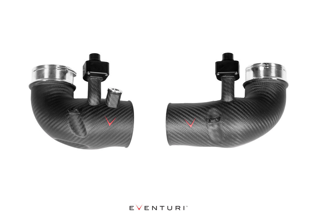 Eventuri BMW G90, G99 M5 Carbon Turbo Inlets - Matte Finish | ML Performance Car Parts