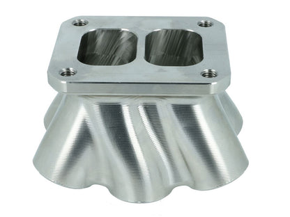 Turbozentrum 117620 6-Cyl. CNC stainless steel turbo manifold Collector T4 Twinscroll without external Wastegate port