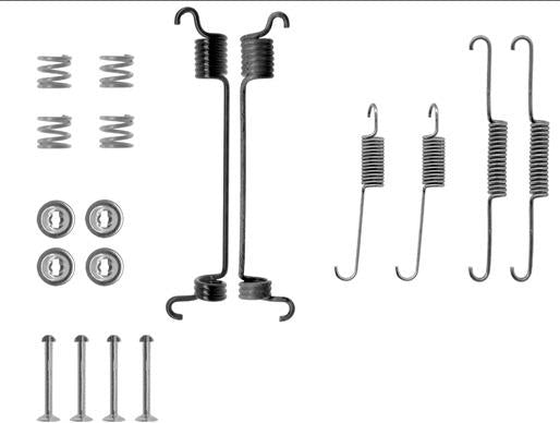 TEXTAR 97011900 Brake Shoe Fitting Kit