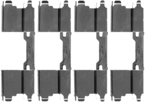 TEXTAR 82071000 Brake Pad Fitting Kit